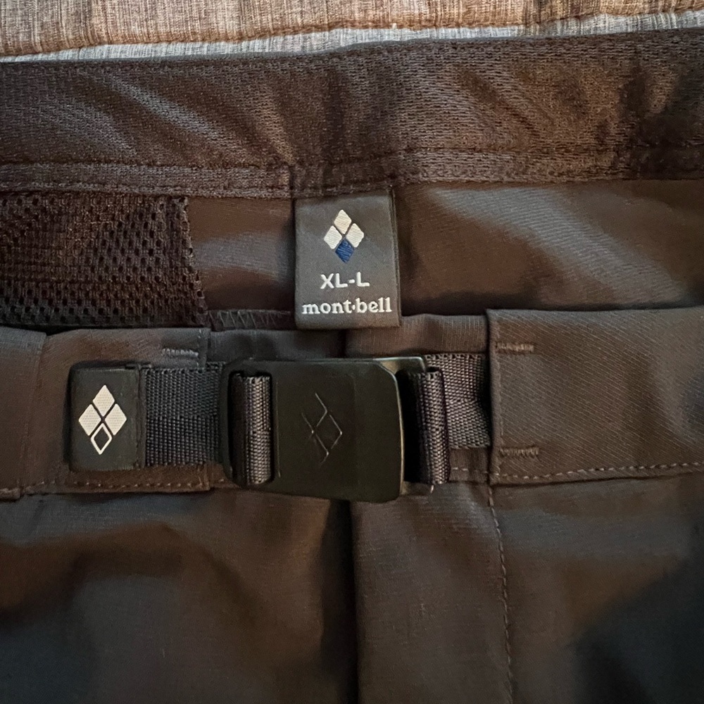Montbell - Men's Black Chino Pants – Classic Lightweight - Picture 3 of 7